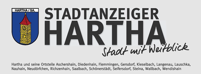 Stadtanzeiger Hartha Logo Kopf&nbsp;&copy;&nbsp;Stadt Hartha