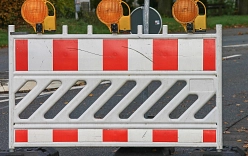 Straßensperrung